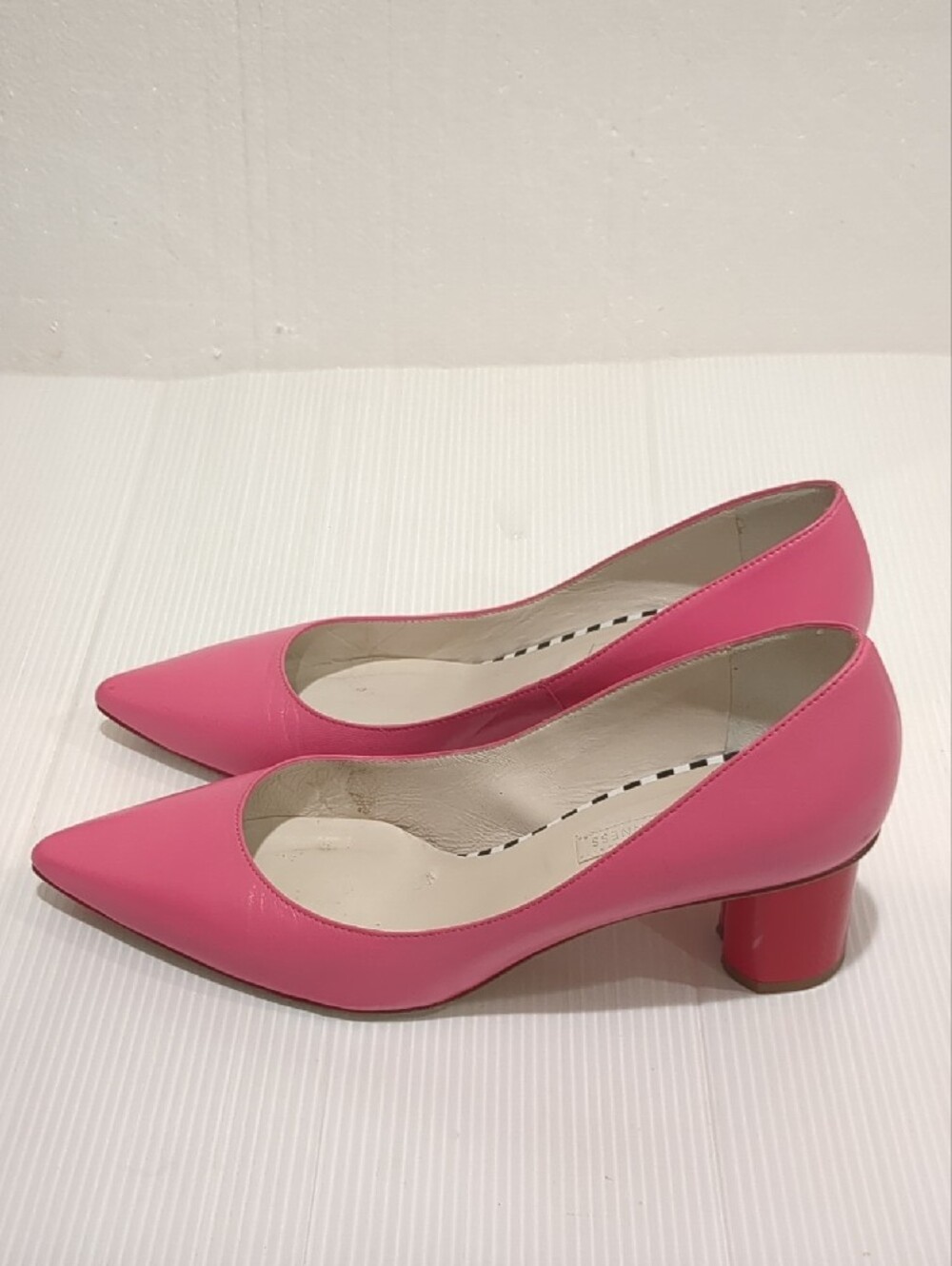 Lulu Guinness Colorblock Point Toe Pumps Heels